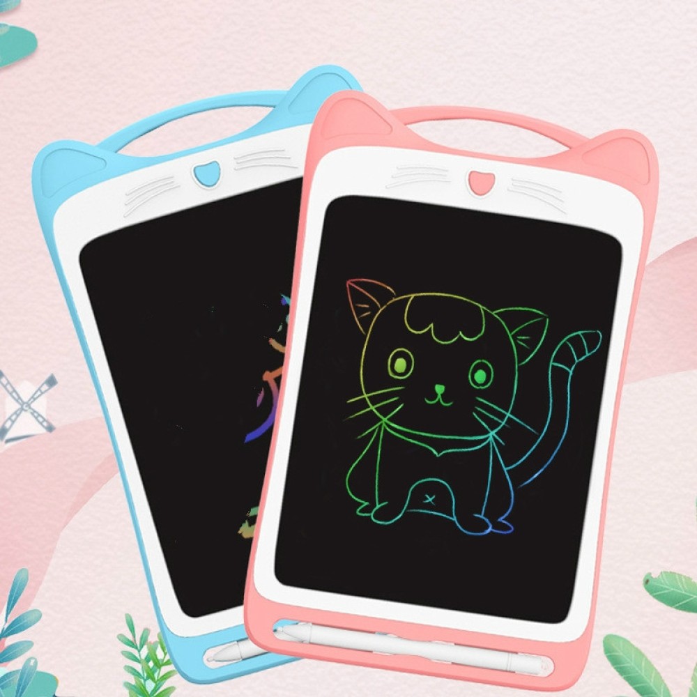 טאבלט לילדים לכתיבה וציור מסך LCD בגודל 12 אינץ - צבע כחול