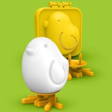 סט 3 חלקים מתקן להגשת ביצה קשה לילדים בצורת אפרוח