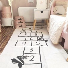 שטיח מעוצב לחדר ילדים בצורת משחק קלאס 72x170 ס