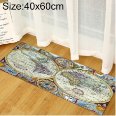 שטיח מעוצב לחדר ילדים בסגנון גלובוס כפול גודל: 40x60 ס
