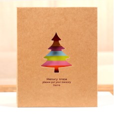 אלבום מעוצב לילדים 100 עמודים בסגנון עץ חג המולד צבעוני