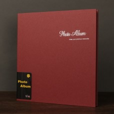 אלבום משפחתי מעוצב ויטנג' לתמונות במגוון גדלים - צבע אדום