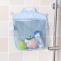 רשת אחסון לתלייה במקלחת להנחת צעצועים לתינוקות - צבע ורוד