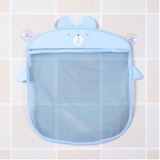 רשת אחסון לתלייה במקלחת להנחת צעצועים לתינוקות - צבע כחול