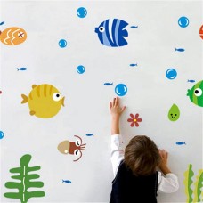 מדבקות קריקטורה מעוצבות לקישוט חדרי ילדים ואמבטיה עמידות למים