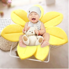 מושב מרופד לאמבטיה לתינוקות מעוצב בצורת פרח מידות: 80*80*5 ס