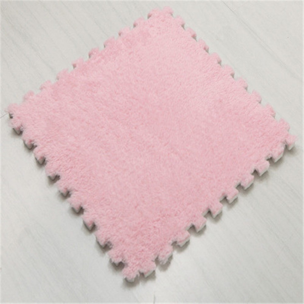 2 יחידות שטיח פסיפס רך לחדר שינה לילדים 30x30 ס