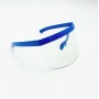 משקפי שמש עם מסגרת גדולה מעניקים הגנה מלאה UV לילדים - כחול שקוף