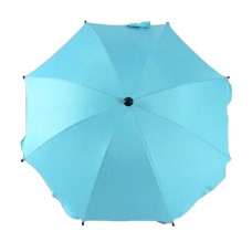 מטרייה מתכווננת לעגלות וכיסאות לתינוקות הגנה מלאה מפני מזג האוויר - צבע כחול