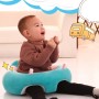 כיסא מפנק לתינוקות עשוי מקטיפה לישיבה נוחה - צבע כחול
