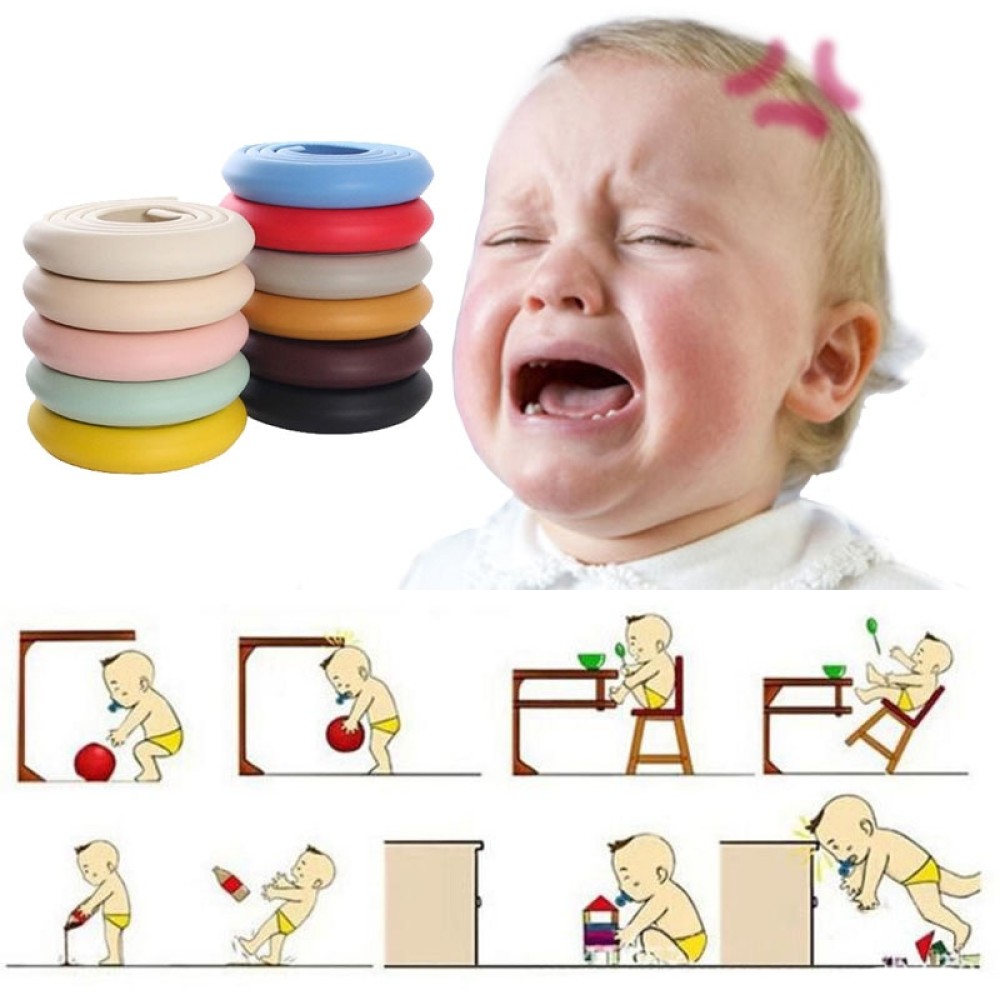 מגן שולחן רך ומרופד באורך 2.12 מטר לכיסוי שולחן - צבע ורוד