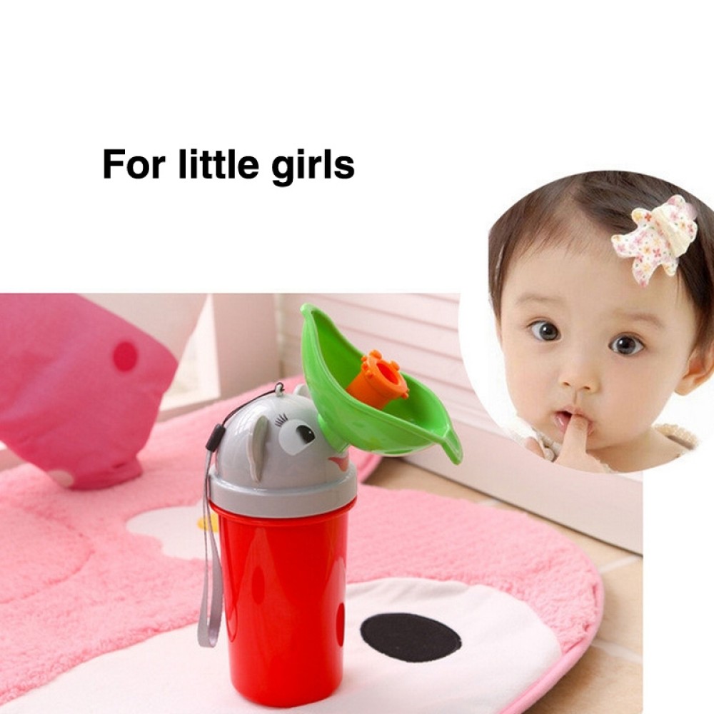 שירותים ניידים לילדות מתאים לנסיעות ולרכב עמיד נגד דליפות - בנות