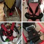 חגורת בטיחות לעגלת תינוק ולכסאות - בצבע שחור