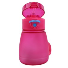 בקבוק שתייה נייד לתינוקות עם קשית - צבע אדום