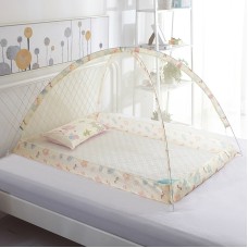 כילה מעוצבת למיטת תינוק נגד עקיצת יתושים - צבע צהוב