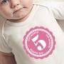 12 מדבקות צבעוניות לציון חודשי השנה לתינוקות מגיל 0 עד 12 חודשים
