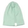 2 יחידות כובע כותנה מפנק לתינוק מתאים לימי החורף - ירוק בהיר