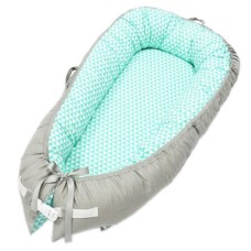 מיטת תינוק נשלפת רכה ובטוחה עשויה מכותנה רב שימושית - בסגנון צורות