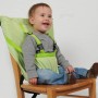 חגורת בטיחות לתינוק עם משענת ורצועות למגוון שימושים - צבע אדום