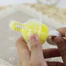 ספוג לניקוי פטמת בקבוקי תינוקות 5 יחידות ניקוי 360 - צבע צהוב