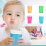 כוס שתייה מסתובבת 360 לתינוקות עם ידיות כפולות לאחיזה נוחה - צבע ירוק