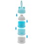 בקבוק אחסון מעוצב לתינוקות עם 3 שכבות רב שימושי - צבע ירוק