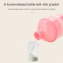 בקבוק אחסון מעוצב לפורמולה לתינוקות רב שימושי - צבע ירוק