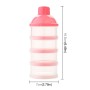 בקבוק אחסון מעוצב לפורמולה לתינוקות רב שימושי - צבע ורוד
