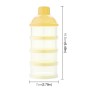 בקבוק אחסון מעוצב לפורמולה לתינוקות רב שימושי - צבע צהוב
