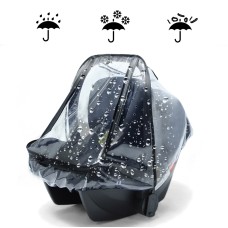 כיסוי שקוף לעגלת התינוק מעניק הגנה מלאה מפני הגשם