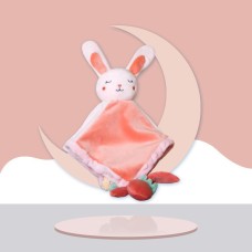 בובה רכה ומפנקת לפעוטות עם נשכן מעוצבת בסגנון ירח וארנב