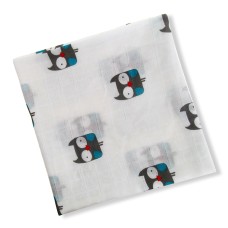 סדין מעוצב לעטיפת הפעוט מכותנה רכה 117*117 ס