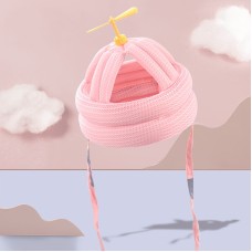 כובע מרופד לתינוקות להגנה מפני פגיעות ראש - צבע ורוד