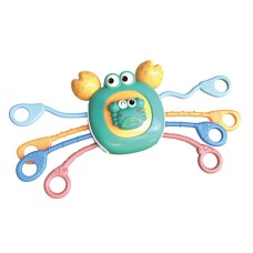 צעצוע פאזל לחיץ ופונקציונלי לתינוק מעוצב בסגנון סרטן- צבע ירוק