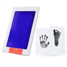 לוח חימר לטביעת כף רגל לתינוקות אינו רעיל - צבע כחול