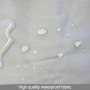 משטח החתלה נייד לתינוקות לטיולים ונסיעות - גלים אפורים ירוקים