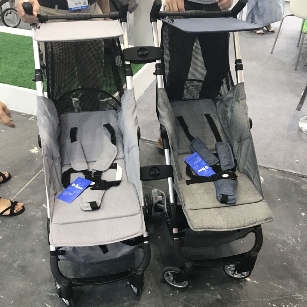 סט 3 מתאמים לחיבור טיולון ועגלת התינוק - צבע שחור