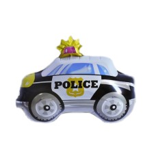 בלון מתנפח מאלומיניום למסיבת ילדים מעוצב בסגנון רכב משטרתי