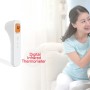 מדחום דיגיטלי למדידת חום דרך המצח או האוזניים לכל הגילאים- לבן