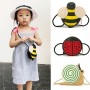 תיק צד מעוצב וחמוד לילדות עם צורות של בעלי חיים - דבורה
