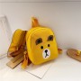 תיק גב מעוצב לגני ילדים עם ציור חמוד - דוב צהוב